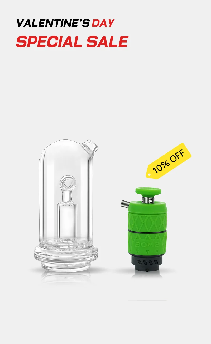 Bomb Erig Aerix Atomizer + Aerix Glass Set – Upgrade Your Existing Bomb Erig Base
