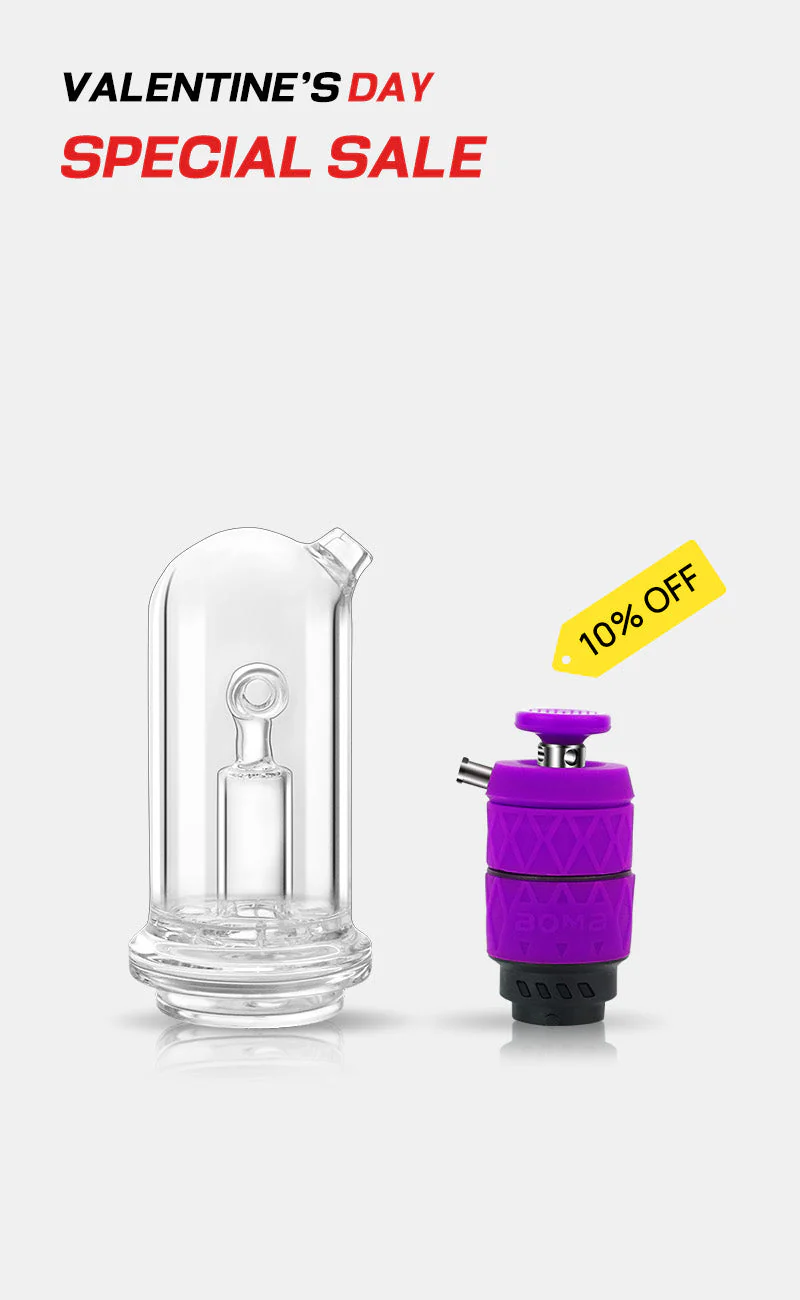 Bomb Erig Aerix Atomizer + Aerix Glass Set – Upgrade Your Existing Bomb Erig Base