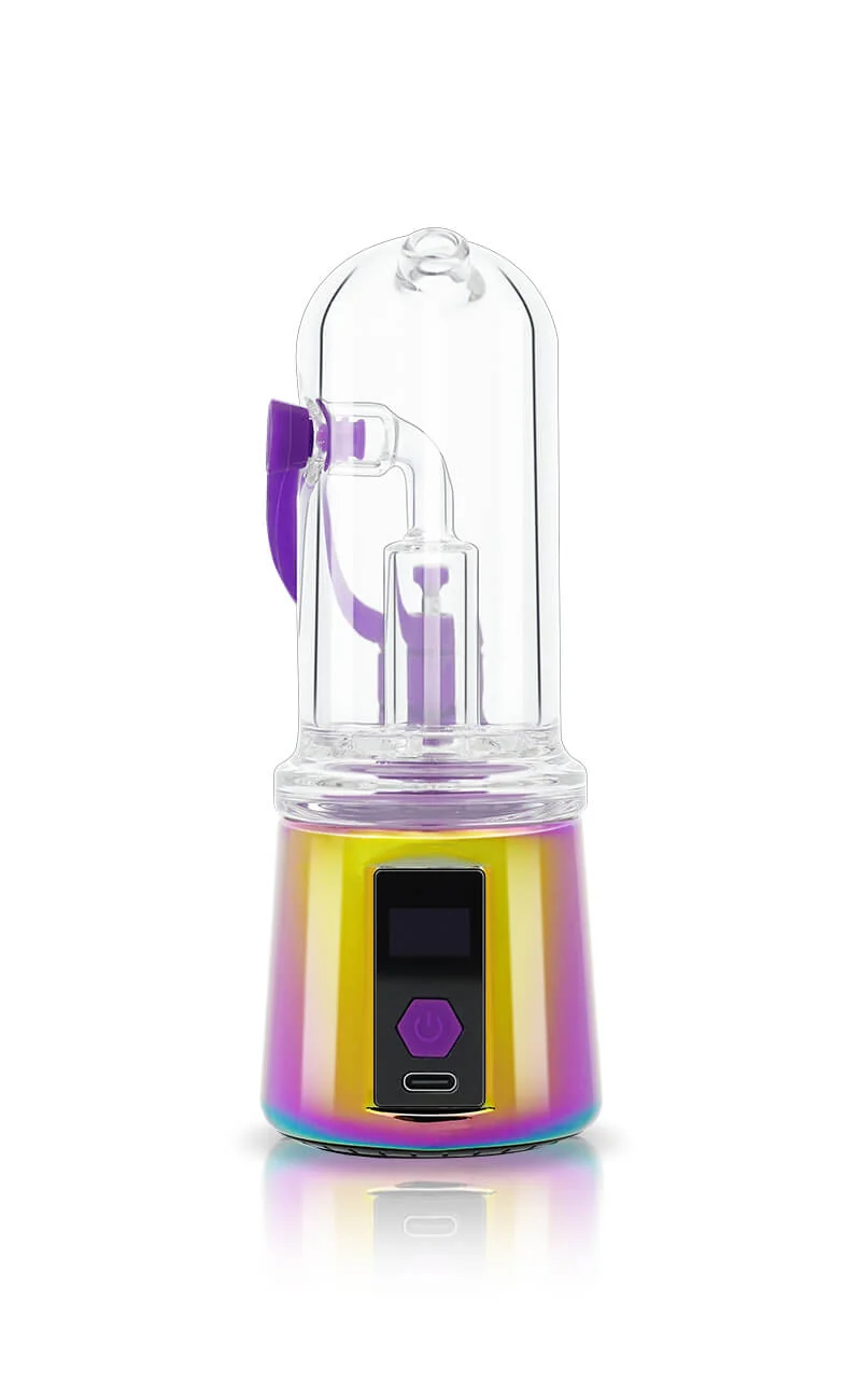 Bomb Erig Aerix -Portable Electric Dab Rig Rainbow - Image 3