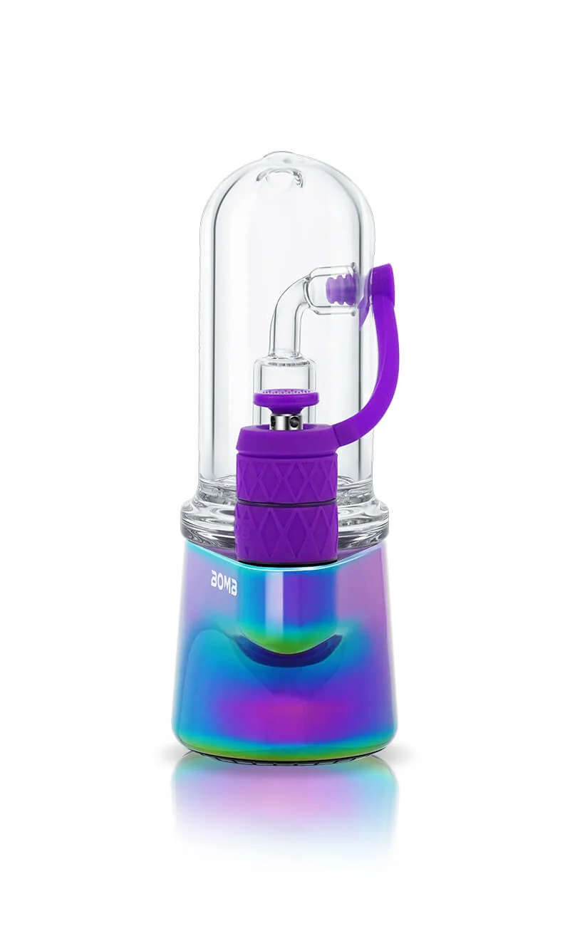Bomb Erig Aerix -Portable Electric Dab Rig Rainbow - Image 4