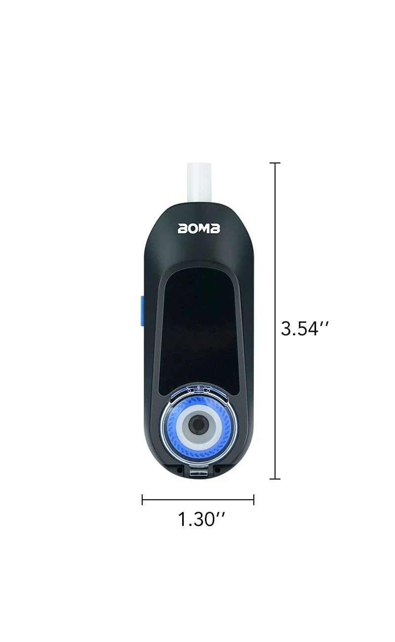Bomb × VapX Magic Bean Mobile Vaporizer- Blue - Image 4