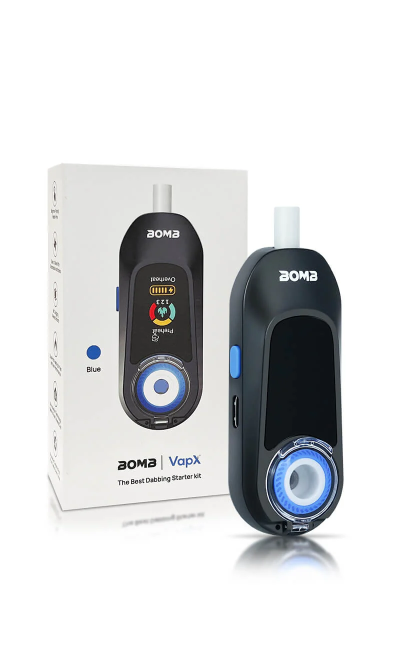Bomb × VapX Magic Bean Mobile Vaporizer- Blue - Image 5