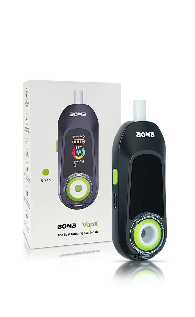 Bomb × VapX Magic Bean Mobile Vaporizer - Green - Image 5